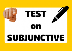 Italian subjunctive test