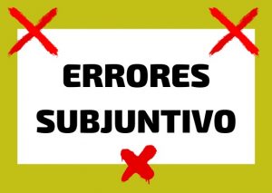 Errores subjuntivo italiano