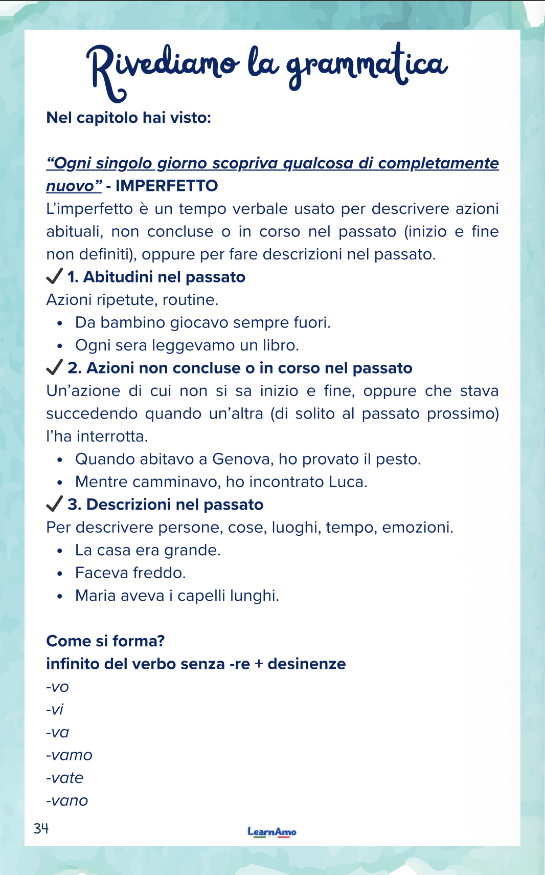 Pagina del libro Il Principe Marco - Esempio 4