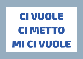 VOLERCI e METTERCI: Come Usarli Correttamente
